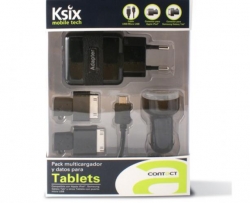 Multi set nabíječek tablet 3 in 1 KSIX