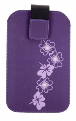 Pouzdro FRESH velikost HTC HD2 BLOSSOM violet (125x80x15mm)