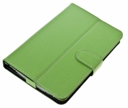 Pouzdro TABLET BOOK 7" green (195x120mm), se stojánkem, univerzální, syntetická kůže